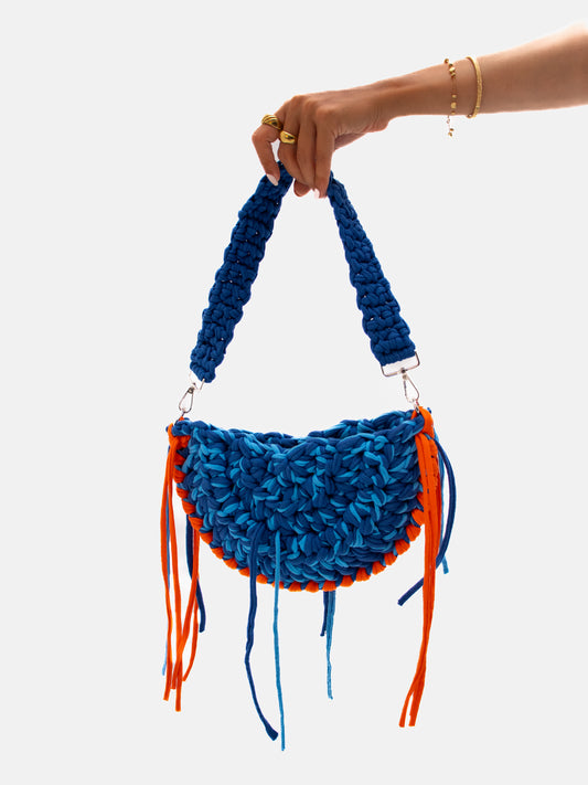 Entwine Bag in Blue